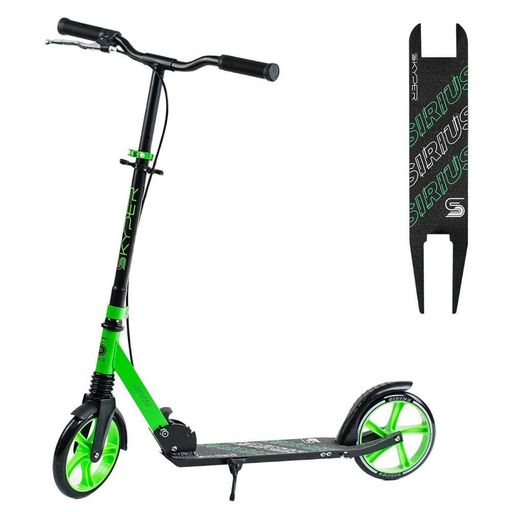 Самокат двухколесный Skyper. Green and black (125032) (1230159)