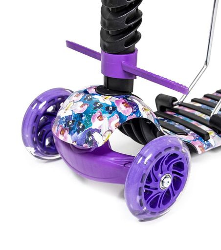 Самокат Божья коровка 5 в 1 многофункциональный с бортиком. Violet (75773278) (1230516)