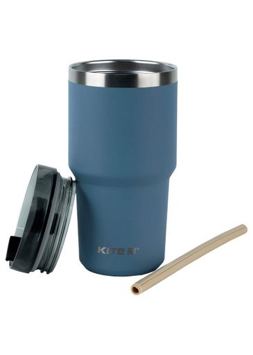 Термокружка KITE 600 мл серая (K24-1206-3) (1230874)