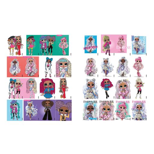 Книжка-розмальовка Ideyka Fashion Show Missy Frost, 21*29 см (LCB3)