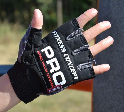 Рукавички для фітнесу Power System PS-2300 Fitness Grey/Black S (1231184)