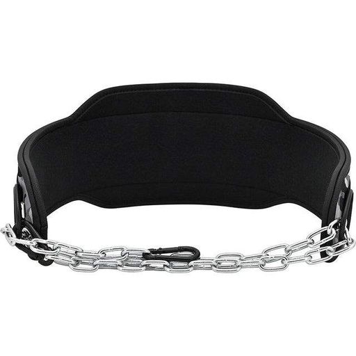 Пояс для обтяжень з ланцюгом RDX T7 Pro Dipping Belt 2 Layer неопреновий Black (1231253)