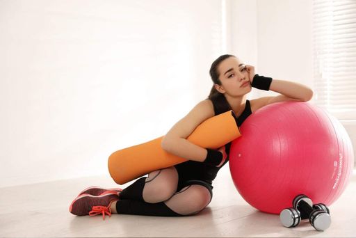 М'яч для фітнесу (фітбол) Power System PS-4013 Ø75 cm PRO Gymball Pink (1231265)