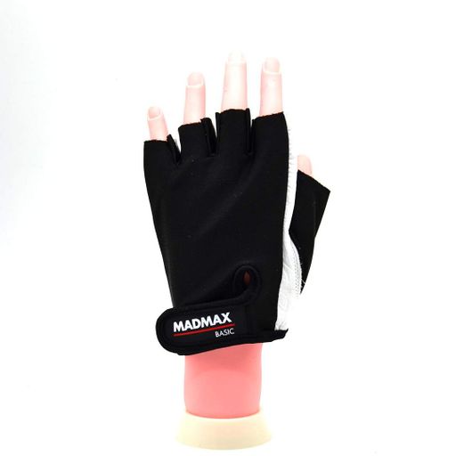 Рукавички для фітнесу MadMax MFG-250 Basic White S (1231336)
