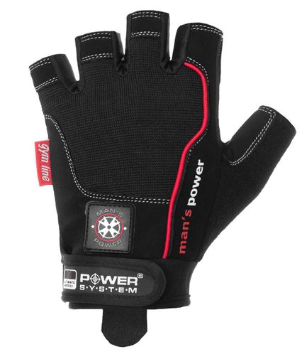 Рукавички для фітнесу Power System PS-2580 Man’s Power Black XS (1231361)