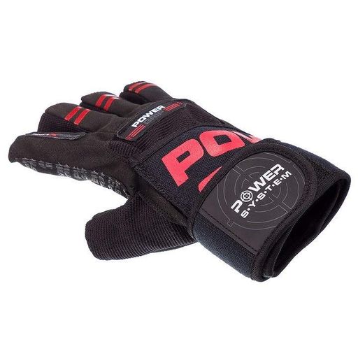 Рукавички для фітнесу Power System PS-2800 Power Grip Red L (1231364)