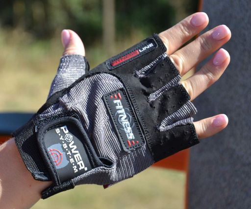 Рукавички для фітнесу Power System PS-2300 Fitness Grey/Black XS (1231483)