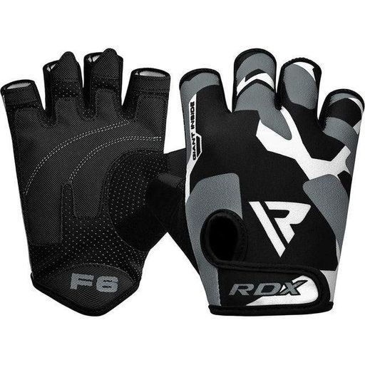Рукавички для фітнесу RDX F6 Sumblimation Grey L (1231689)