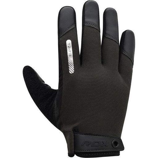 Рукавички для фітнесу RDX T2 Touch Screen Friendly Full Fingerf Black M (1231759)