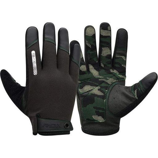 Рукавички для фітнесу RDX T2 Touch Screen Friendly Full Fingerf Army Green S (1231817)