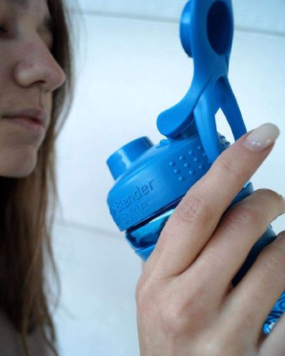 Шейкер спортивний (пляшка) BlenderBottle SportMixer 28oz/820ml Cyan (Original) (1231962)