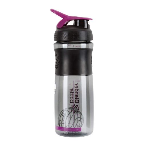 Шейкер спортивний (пляшка) BlenderBottle SportMixer 28oz/820ml Black/Plum (Original) (1232015)