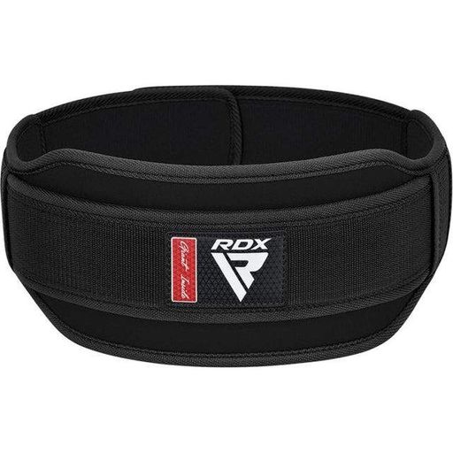Пояс для важкої атлетики RDX RX5 Double Belt неопреновий Black S (1232115)