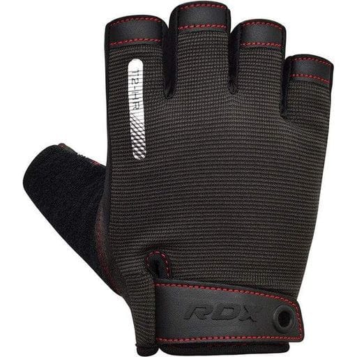 Рукавички для фітнесу RDX T2 Half Red S (1232129)