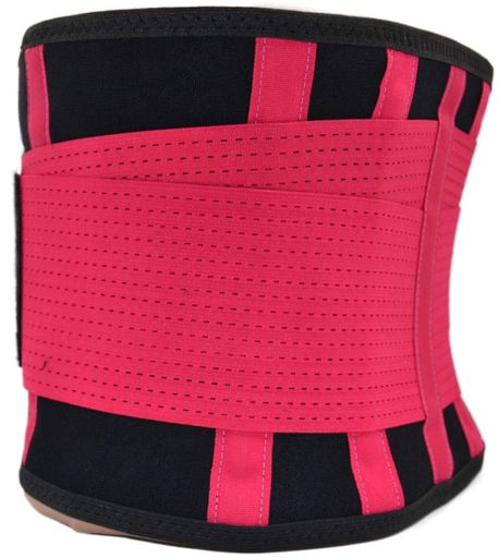 Пояс компресійний MadMax MFA-277 Slimming belt Black/rubine red S (1232198)