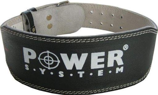 Пояс для важкої атлетики Power System PS-3250 Power Basic шкіряний Black XXL (1232223)