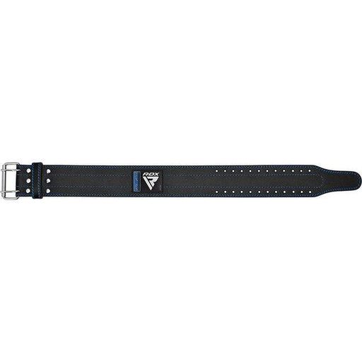 Пояс для пауерліфтингу RDX RD1 шкіряний Blue XL (1232237)