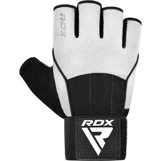 Рукавички для фітнесу RDX  W3 WHITE WITH EVA PADDING-M (1232280)