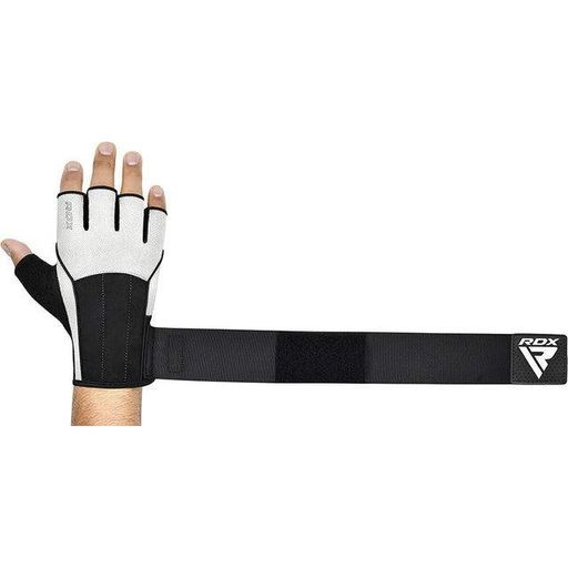 Рукавички для фітнесу RDX  W3 WHITE WITH EVA PADDING-S (1232282)