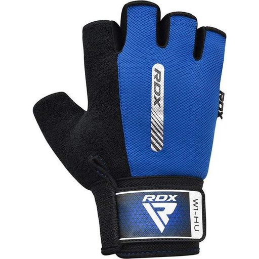Рукавички для фітнесу RDX W1 HALF BLUE-S (1232288)