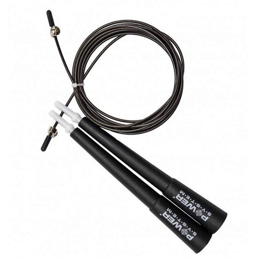 Скакалка швидкісна Power System PS-4033 Crossfit Jump Rope Black (2,8m.) (1232416)