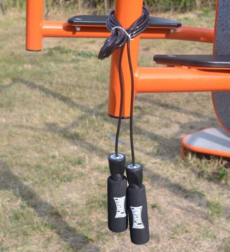 Скакалка швидкісна PowerPlay 4211 X ROPE з обтяжувачами (120г*2) Чорна (3м.) (1232422)
