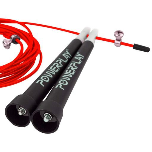 Скакалка швидкісна PowerPlay 4202 Ultra Speed Rope Червона (2,9m.) (1232423)