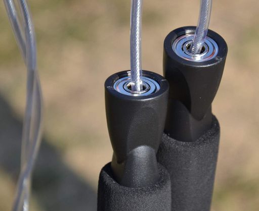 Скакалка швидкісна з підшипниками PowerPlay 4209 Sport Jump Rope Чорна (3m.) (1232424)