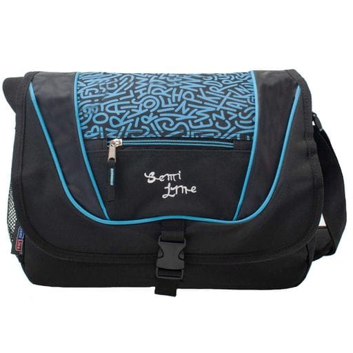 Сумка через плечо Semi Line 9 Black/Blue (7156) (1232445)