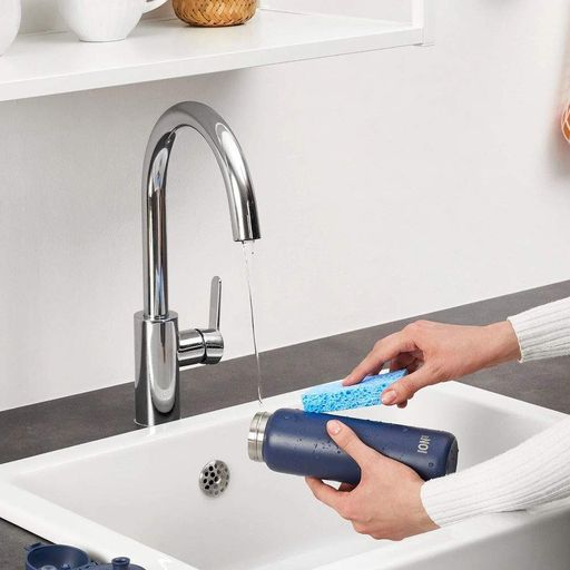 Пляшка для води металева вакуумна ION8 500 мл. Vacuum Insulated, Navy (1232570)