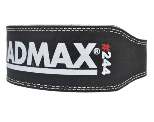 Пояс для важкої атлетики MadMax MFB-244 Sandwich шкіряний Black L (1232673)