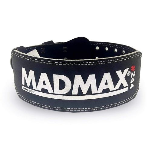 Пояс для важкої атлетики MadMax MFB-244 Sandwich шкіряний Black L (1232673)