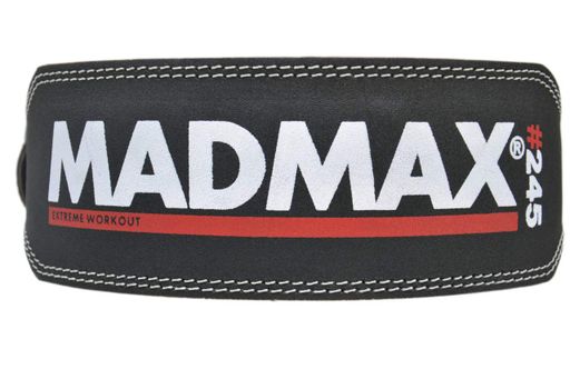 Пояс для важкої атлетики MadMax MFB-245 Full leather шкіряний Black S (1232675)
