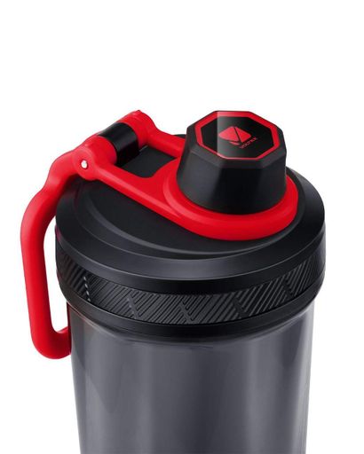 Шейкер спортивний електричний VOLTRX Gallium 600 мл. Tritan Red (1232684)