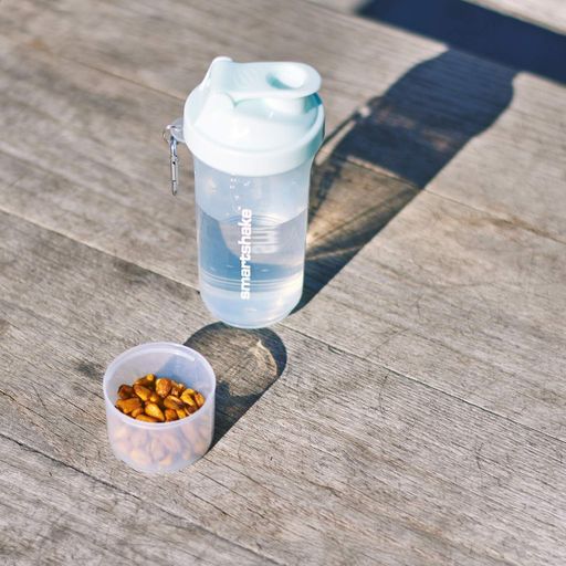Шейкер спортивний SmartShake Slim 500ml Pure White (1232702)