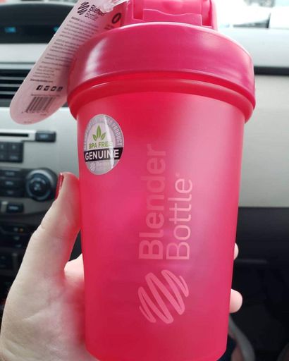 Шейкер спортивний BlenderBottle Classic 20oz/590ml Pink Fl (Original) (1232745)