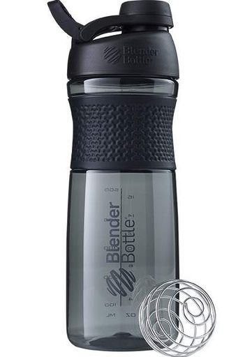 Шейкер спортивний (пляшка) BlenderBottle SportMixer Twist 28oz/820ml Black (Original) (1232748)