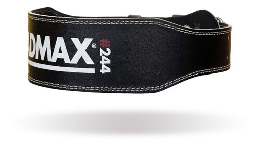 Пояс для важкої атлетики MadMax MFB-244 Sandwich шкіряний Black XL (1232753)
