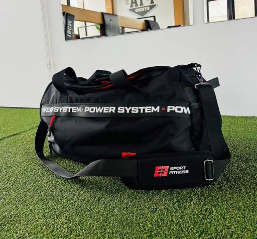 Сумка спортивна Power System PS-7012 Gym Bag-Dynamic Black/Red (38л) (1232851)