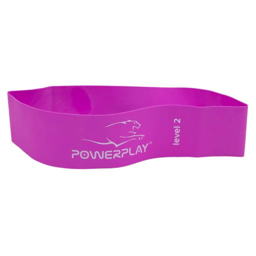 Резинка для фітнесу PowerPlay 4140 Level 2 Stretch Band (6-10 кг.) Фіолетова (1232884)
