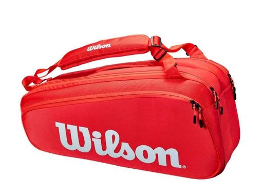 Тенісний чохол Wilson SUPER TOUR TRAVEL BAG Red WR8012201001 (1232920)