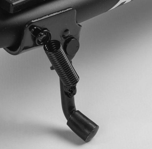 Самокат детский Corso надувные колеса 12 + ручной передний тормоз Black (86793) (1233098)