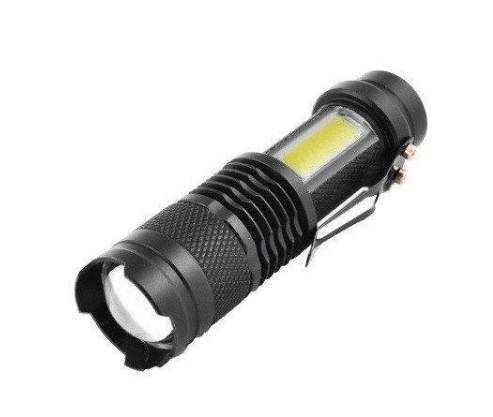 Светодиодный мощный ручной фонарь X-BALOG BL-525 аккумуляторный фонарик с боковым светом (1233383)