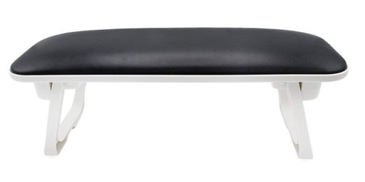 Подлокотник для маникюра Nail Hand Pillow Эргономичная подставка под руку 32 х 10,5 см складные ножки Черный (1233395)