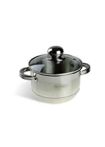 Кастрюля из нержавеющей стали с крышкой 1 л Edenberg EB-3002 (1236760)