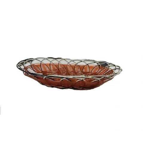 Корзина для фруктов плетеная край плетёный 24х18х8 cм Helios 7342/1 (1237221)