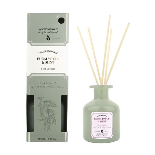 Аромадиффузор Aroma Naturals Eucalyptus & Mint Эвкалипт и мята, 100 мл