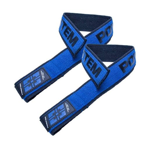 Лямки для тяги Power System PS-3401 Lifting Straps Duplex Black/Blue (1241766)