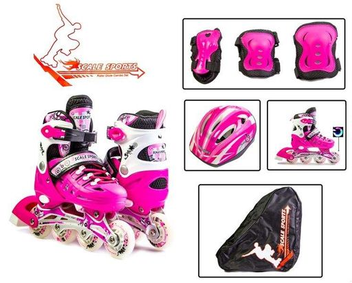 Комплект Роликів Scale Sport. Pink (розмір 34-37) (1242296)