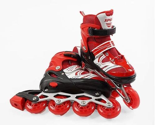 Роликові ковзани Best Roller 950-L PU 39-43 Червоний (173868) (1242544)